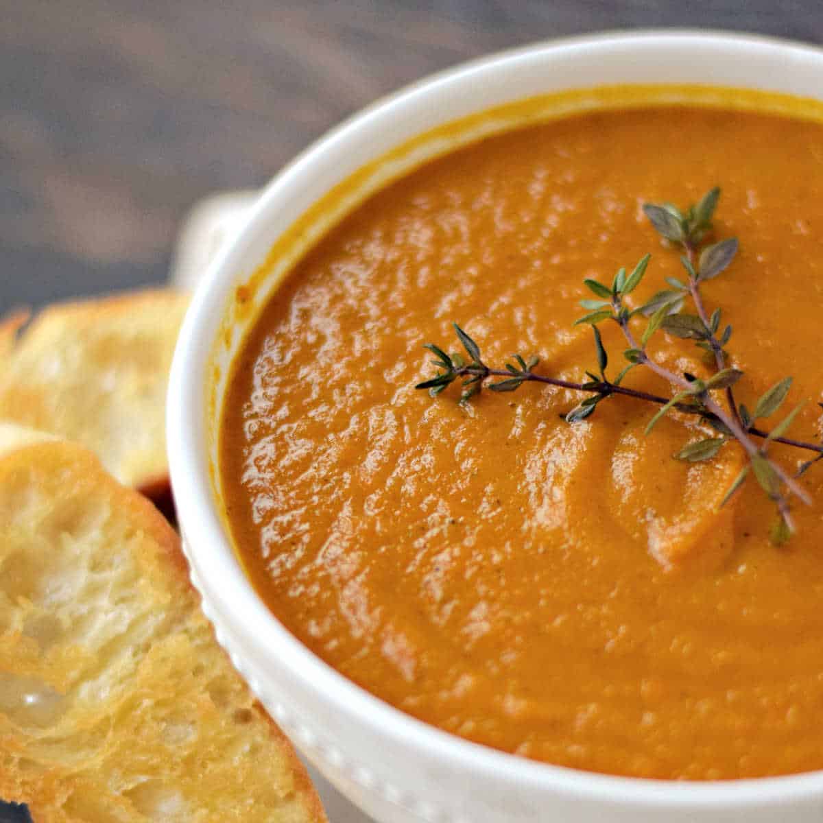 Carrot Ginger Soup