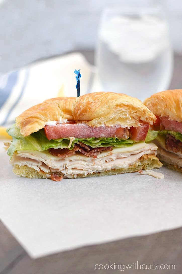 Turkey Croissant Sandwich