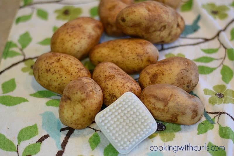 Baked Potato Skins clean cookingwithcurls.com