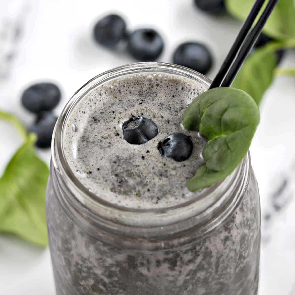 Blueberry Spinach Smoothie Recipe