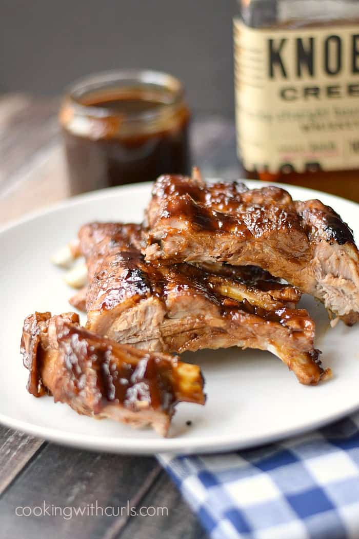 Bourbon and Brown Sugar Barbecue Ribs