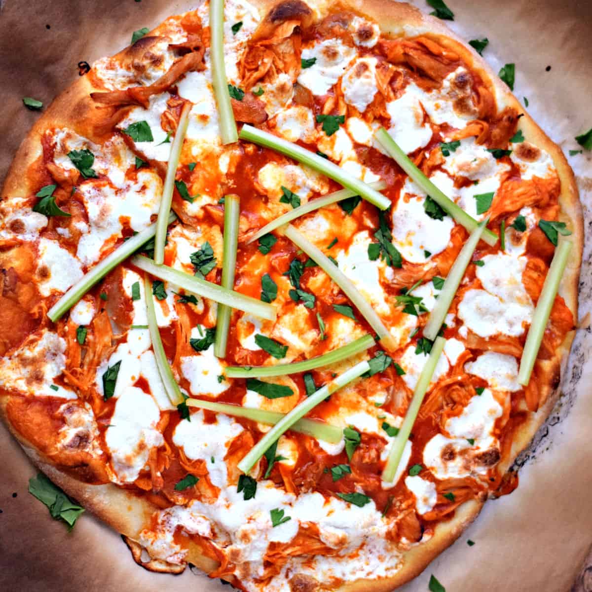 Buffalo Chicken Pizza