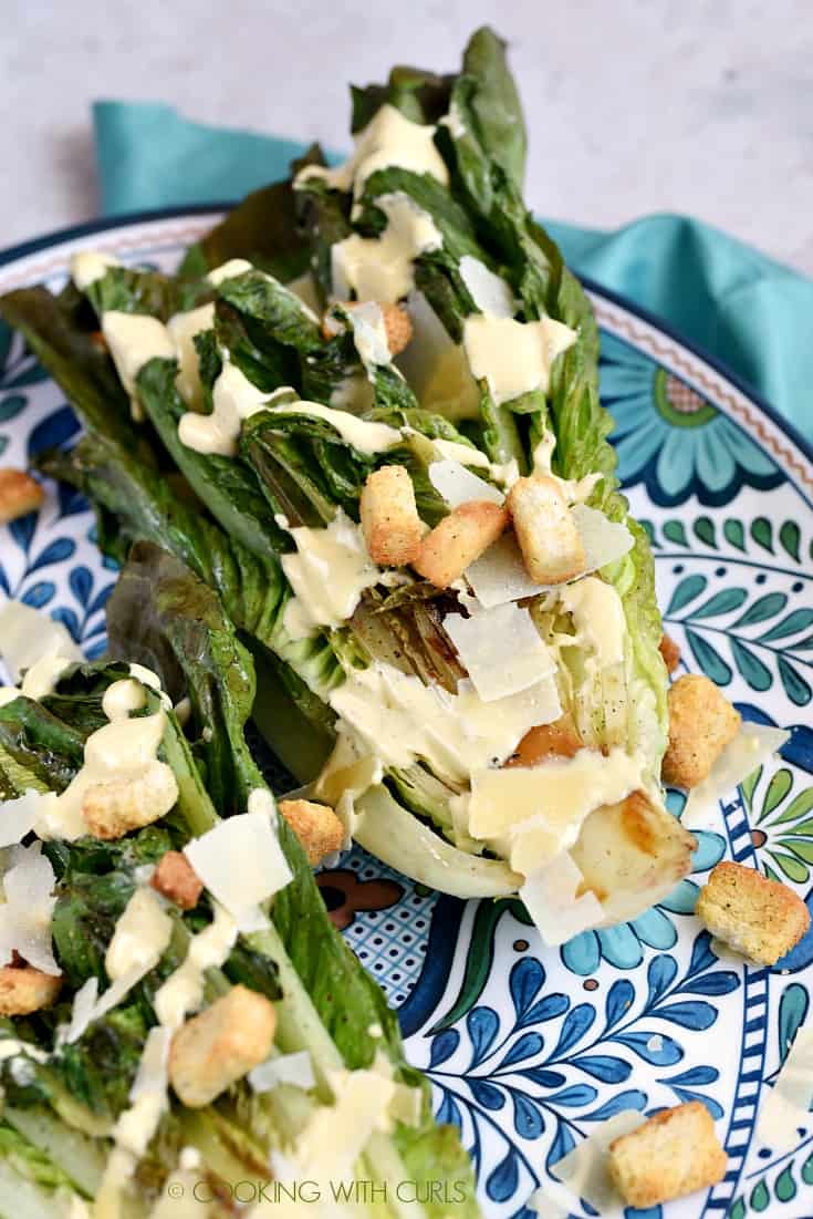 Grilled Caesar Salad