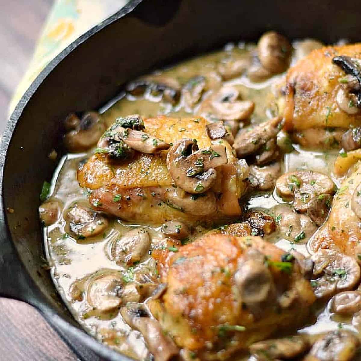 Chicken au Champagne