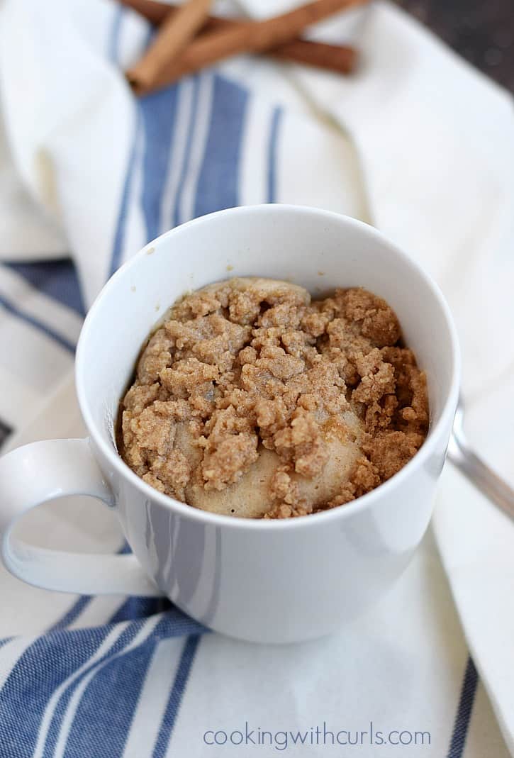 Coffee Cake in a Mug