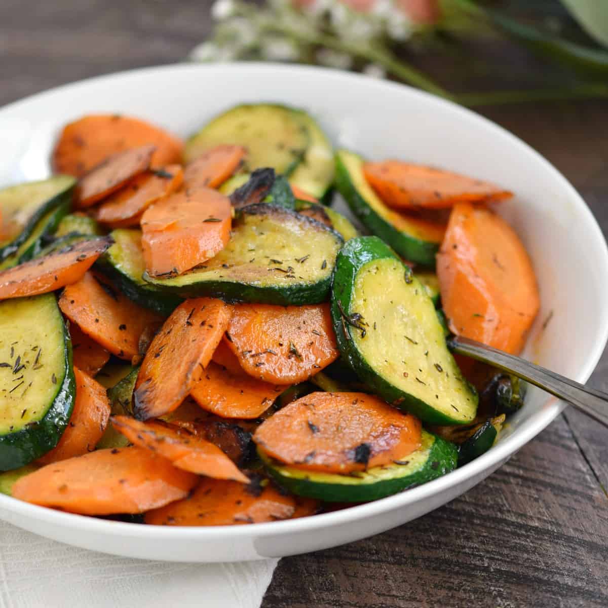 Sauteed Zucchini and Carrots