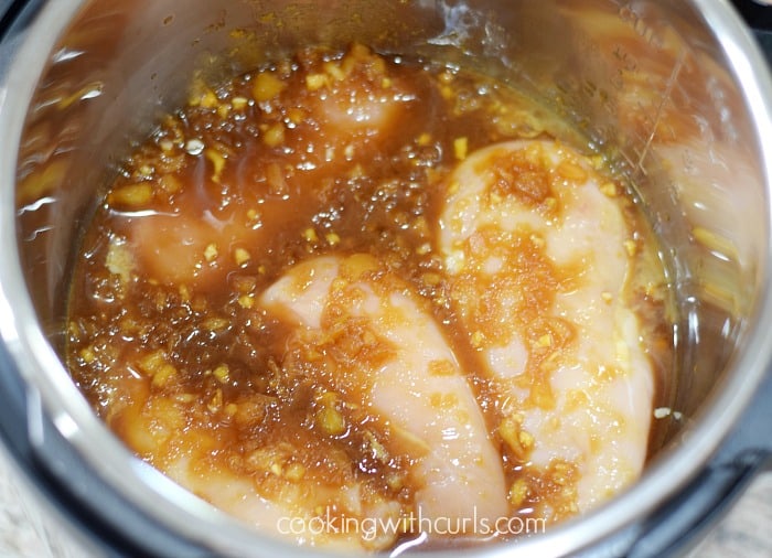 Instant Pot Teriyaki Chicken add cookingwithcurls.com