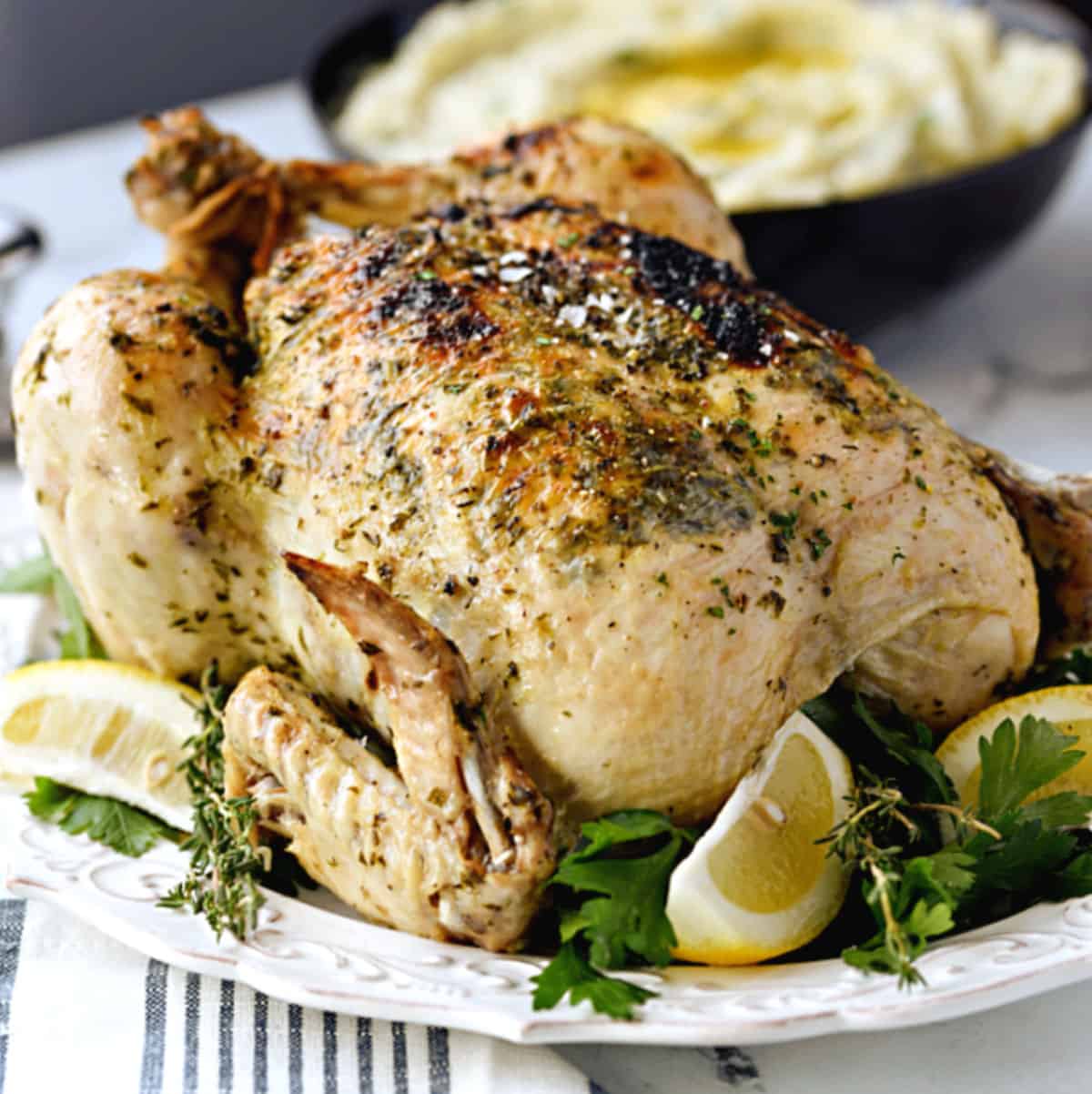 Instant Pot Whole Greek Chicken