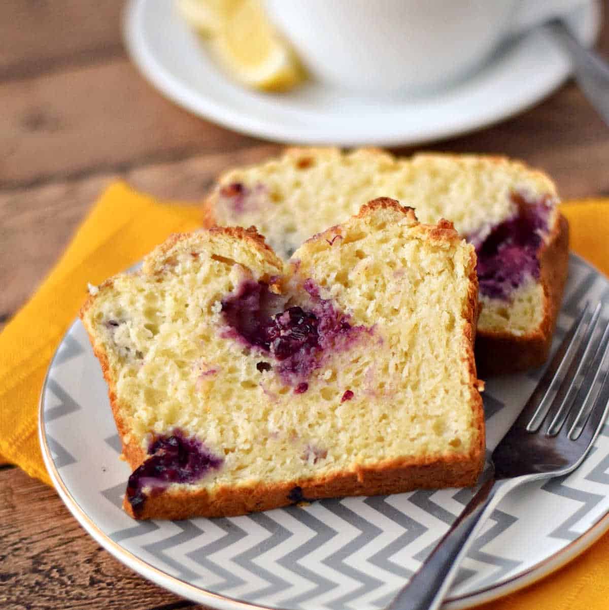 Lemon Blackberry Bread