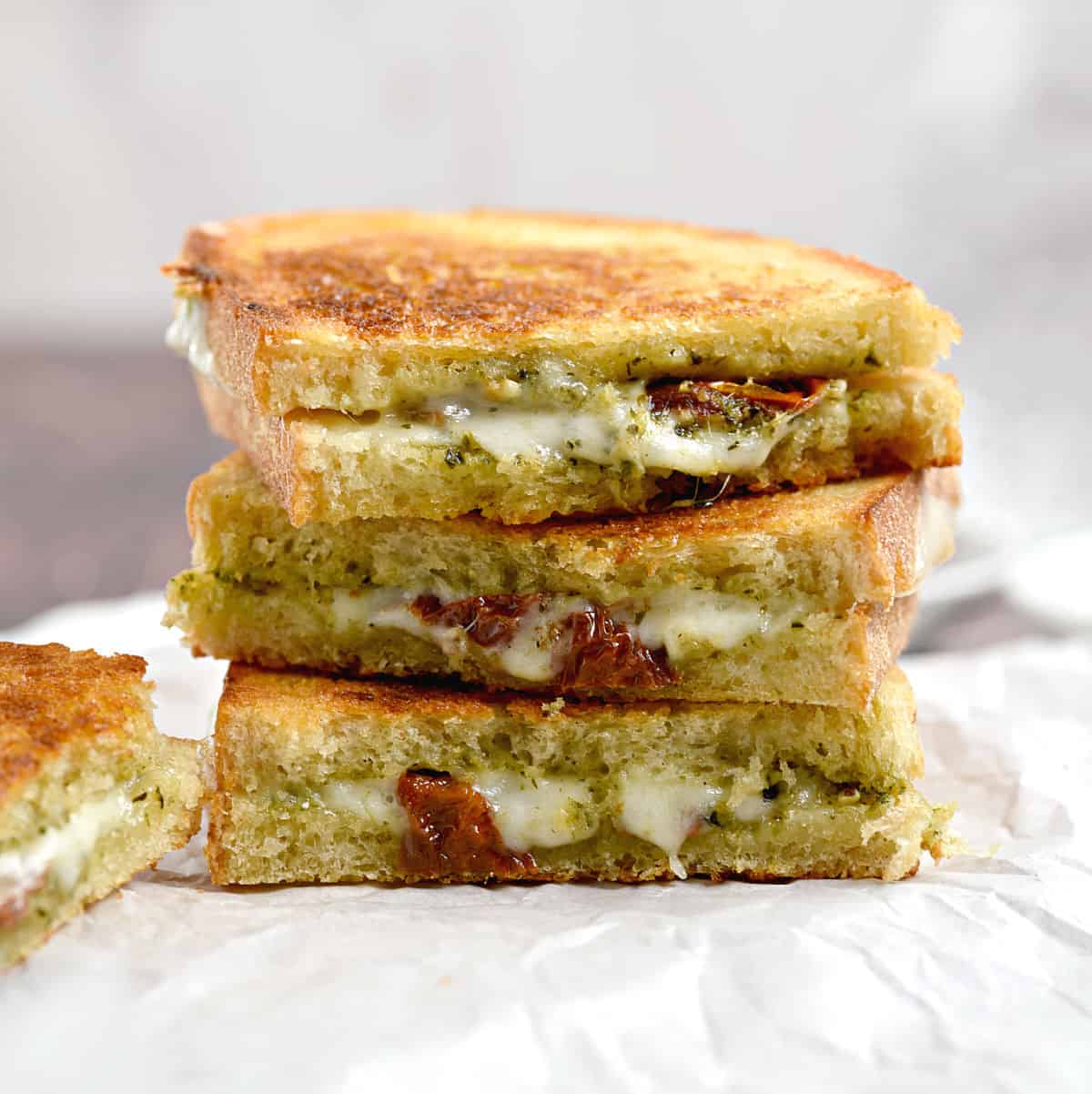 Pesto Grilled Cheese