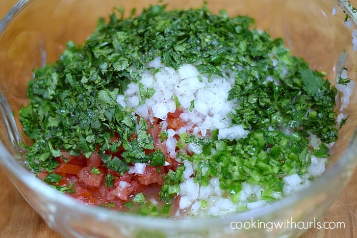 Pico de Gallo lime cookingwithcurls.com