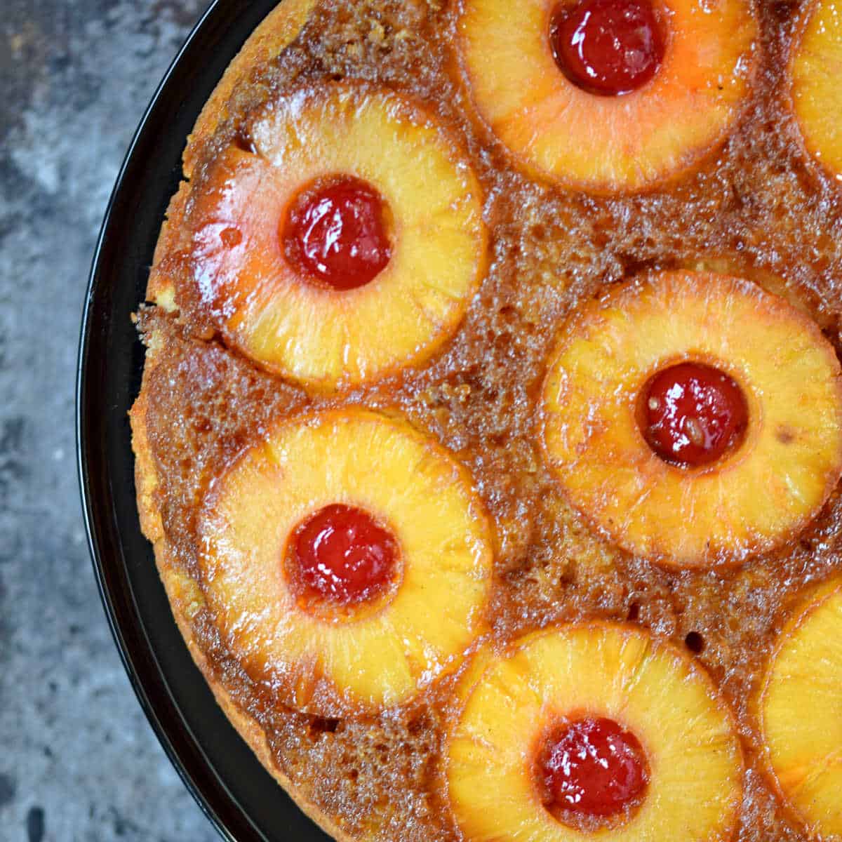 Skillet Pineapple Upside Down Cake