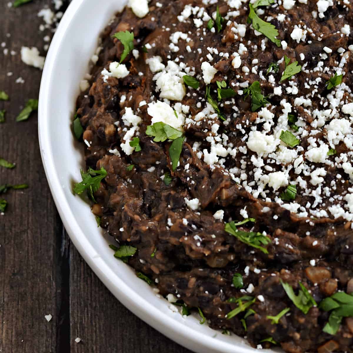 Refried Black Beans