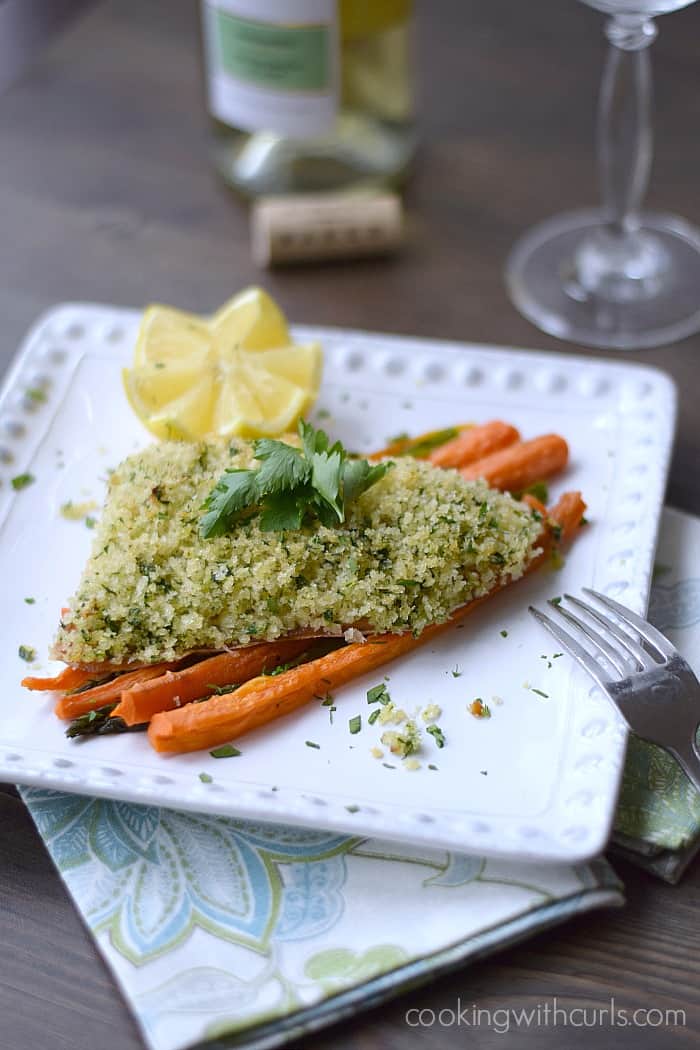 Rosemary and Panko Crusted Salmon