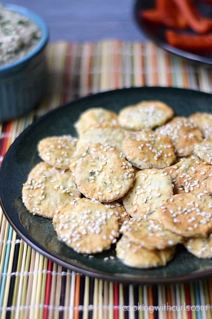 Sesame Crackers