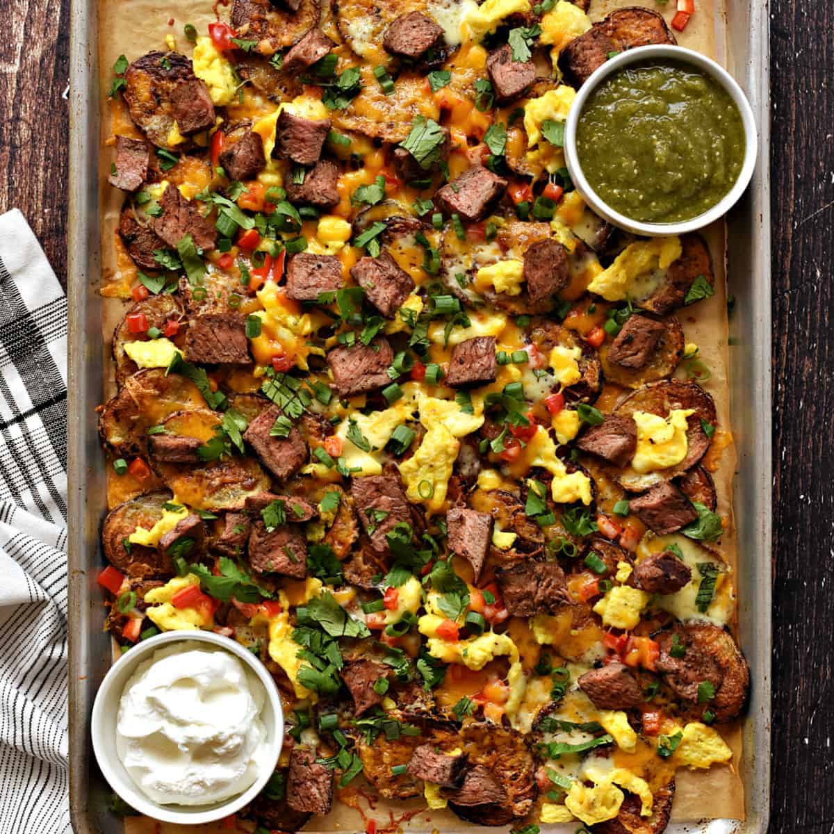 Breakfast Potato Nachos