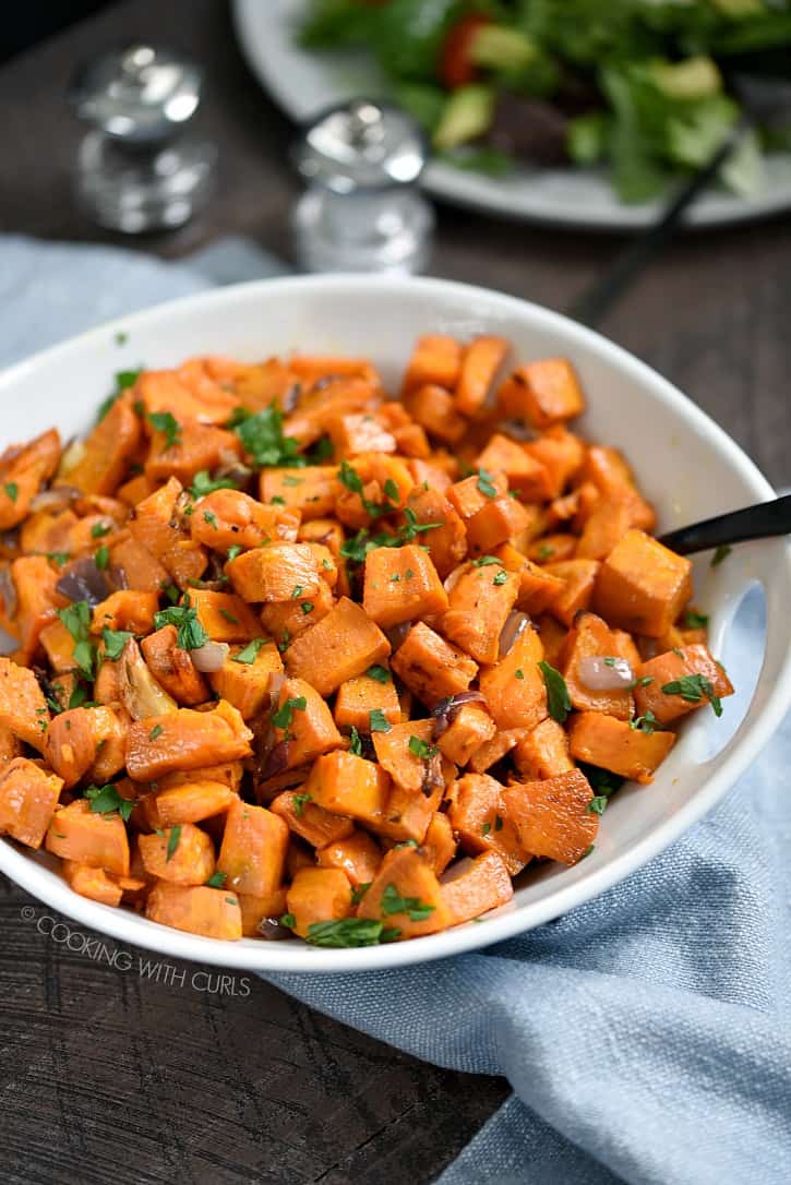 Oven Roasted Sweet Potatoes