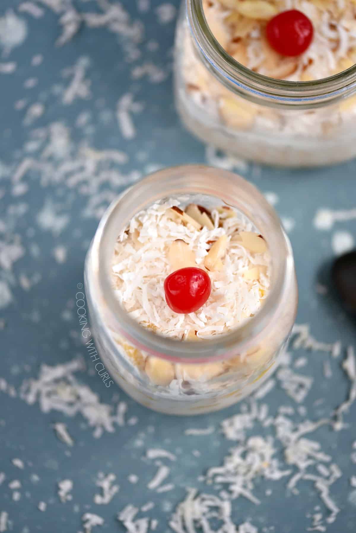 Pina Colada Overnight Oats