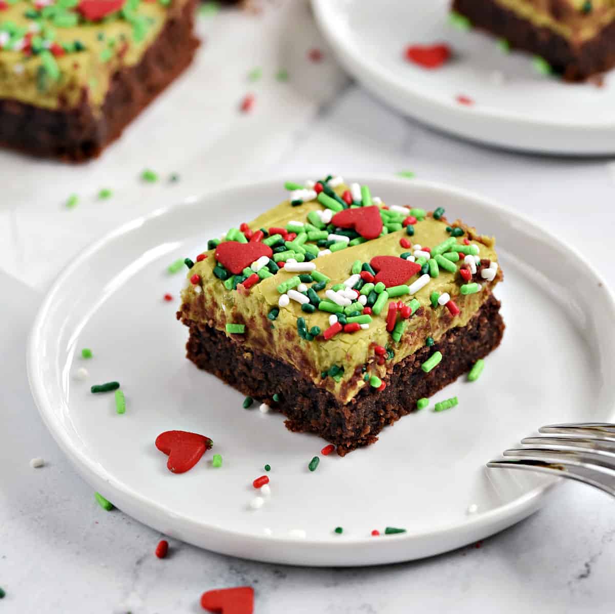 Grinch Brownies