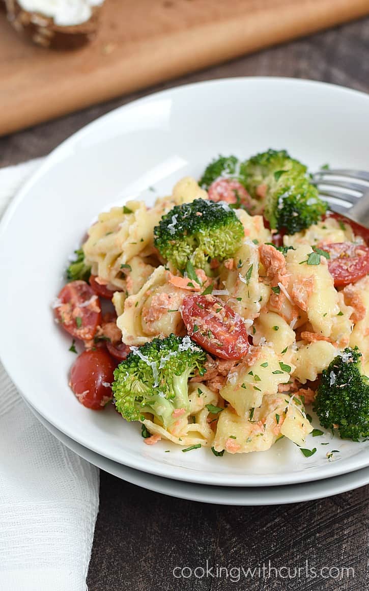 Tortellini Salmon Salad