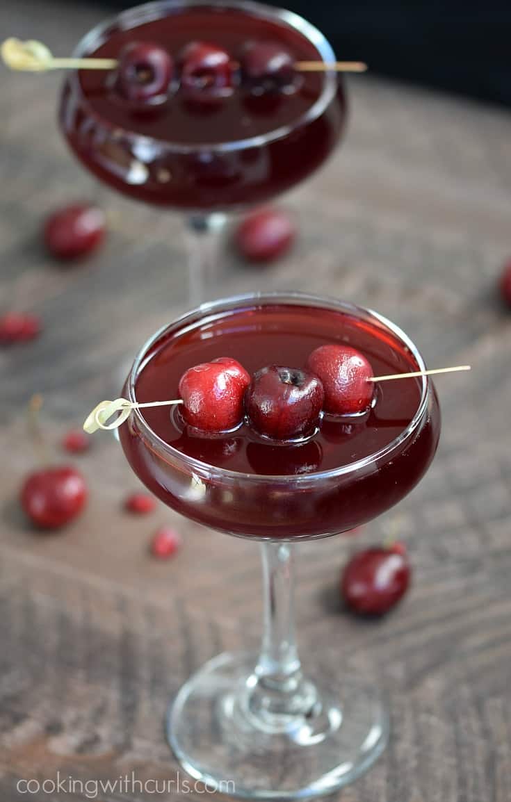 Pomegranate Cherry Spritzer