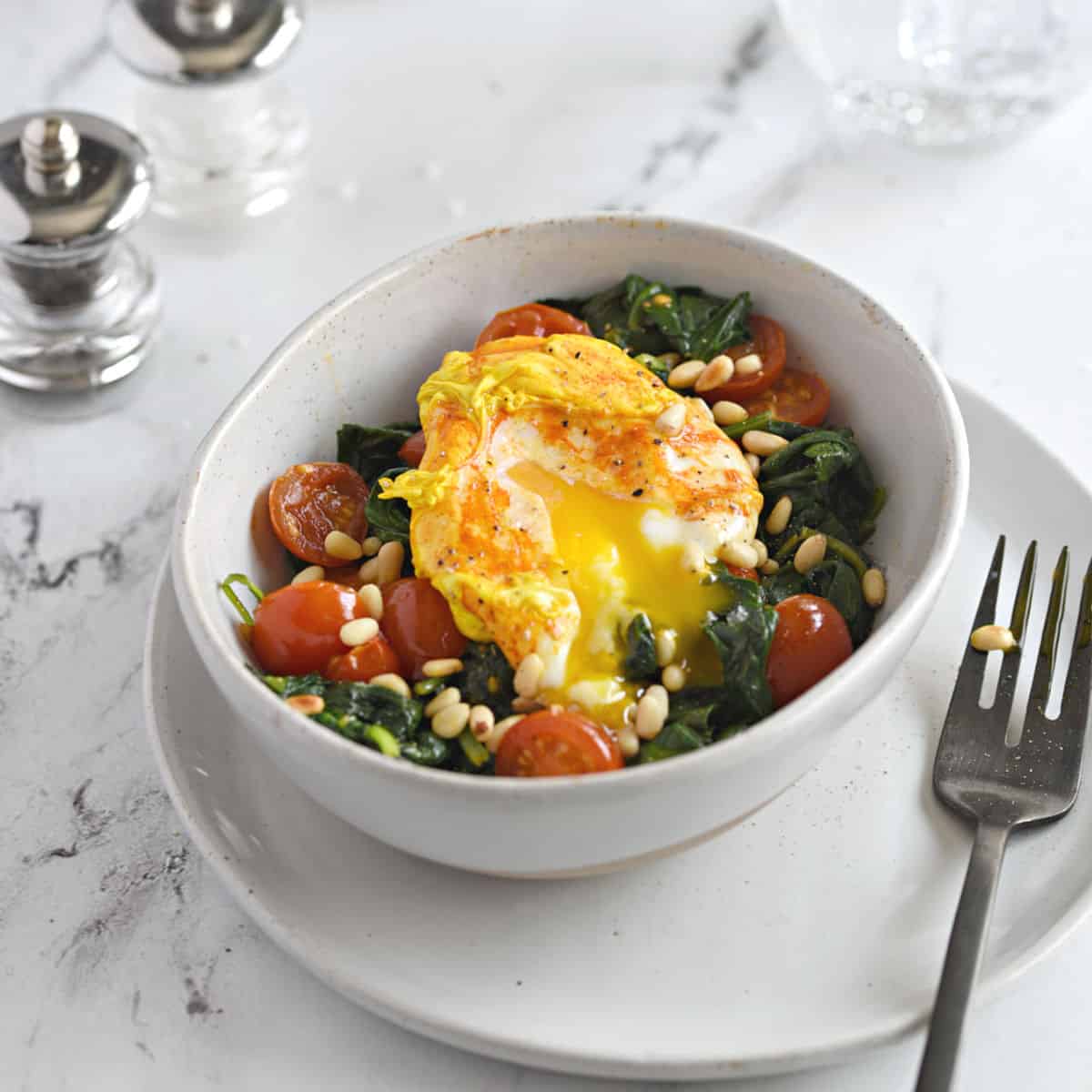 Turmeric Poached Eggs