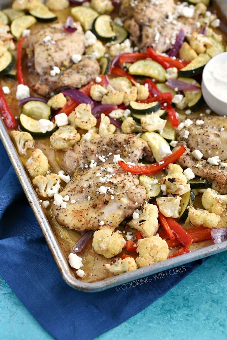 Greek Sheet Pan Chicken