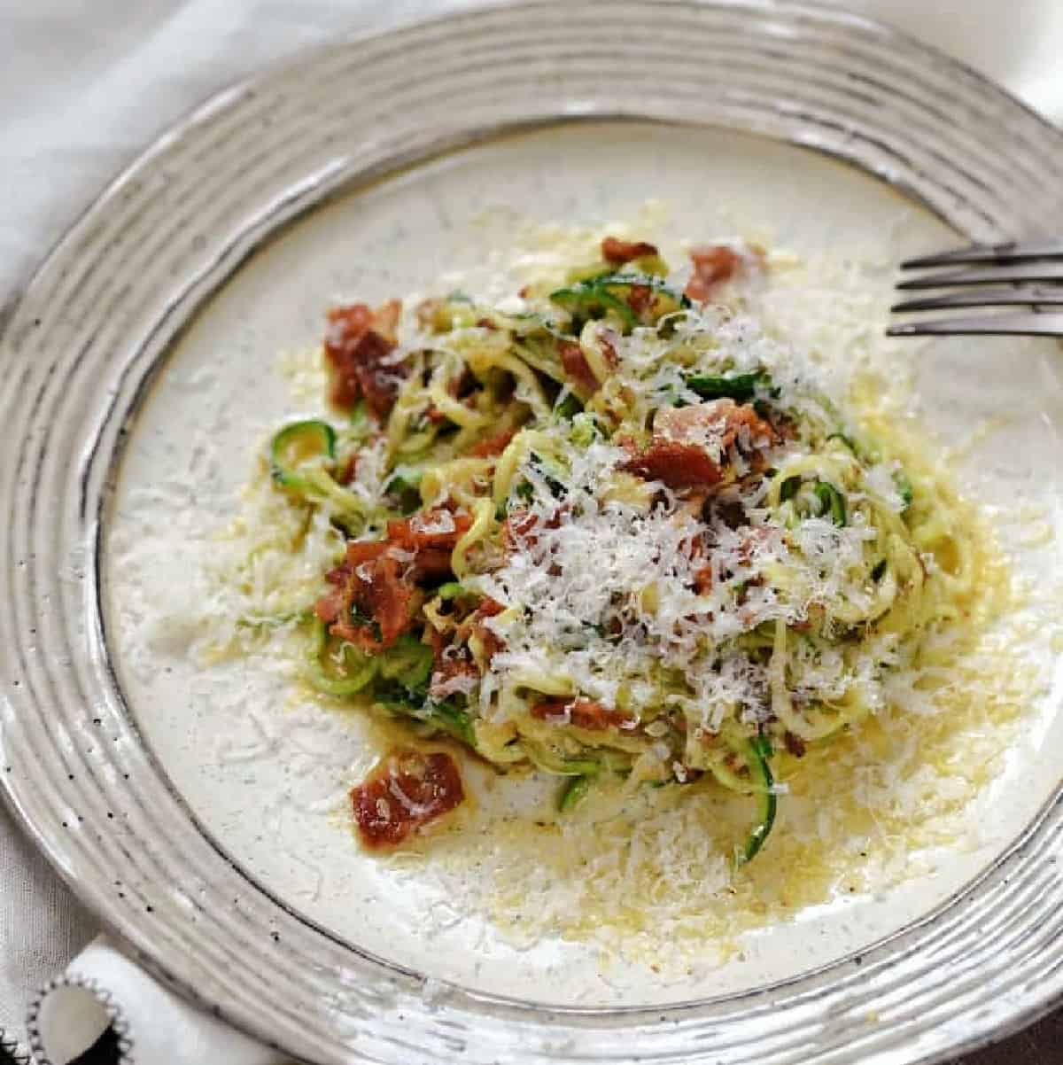 Zucchini Carbonara